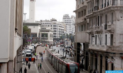 Projet de réalisation de la ligne T3 du Tramway de Casablanca: Début des travaux de façade à façade
