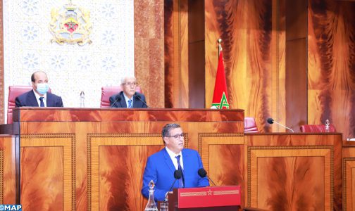 Le gouvernement mettra en œuvre une politique de transformation économique en faveur de l’emploi (M. Akhannouch)