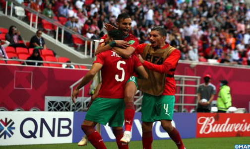 Coupe arabe des nation (Groupe C): Le Maroc surclasse la Jordanie (4-0) et passe au deuxième tour