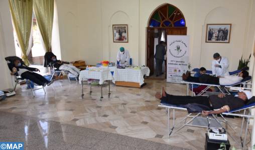 Tiznit: campagne de don de sang pour renflouer le stock