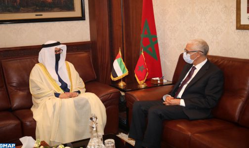 Entretiens maroco-émiratis sur les moyens de renforcer les relations parlementaires