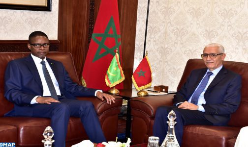 M. Tabli Alami s’entretient avec le premier ministre mauritanien