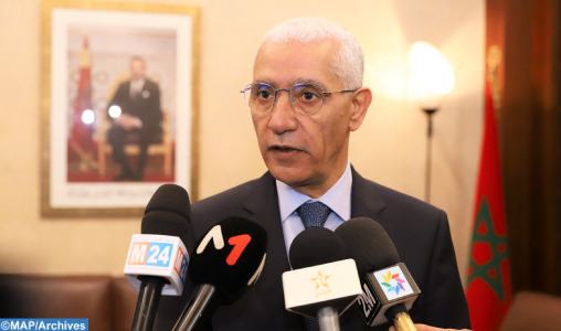 M. Talbi El Alami et l’ambassadeur d’Egypte se réjouissent des bonnes relations parlementaires et leur évolution notable