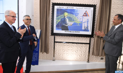 Barid Al-Maghrib procède à l’émission spéciale d’un timbre-poste pour commémorer le cinquantenaire de l’EHTP