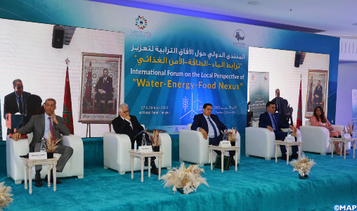 Tanger abrite le Forum international sur la perspective locale du “Nexus eau-énergie-sécurité alimentaire”