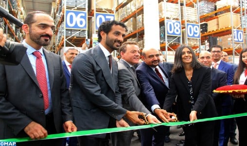 Tanger Med: Un groupe émirati ouvre un nouveau centre logistique à la plateforme industrielle