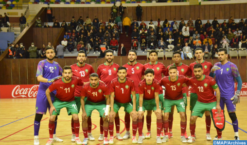 Futsal: le Maroc écrase l’Argentine (7-0) en amical