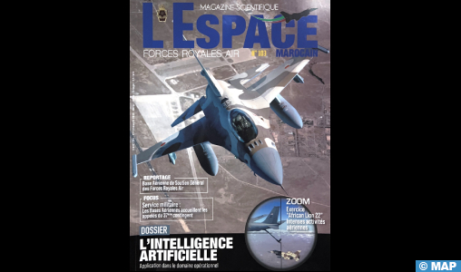 Parution d’un nouveau numéro du magazine scientifique “l’Espace marocain” des Forces Royales Air