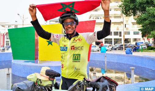 Arrivé à Dakar, Karim Mosta termine son périple à vélo entamé d’Amsterdam