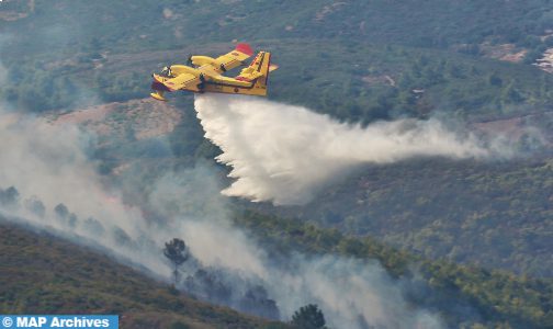 Mdiq-Fnideq: les efforts se poursuivent pour circonscrire l’incendie de la forêt “Kodiat Tifour” (sources locales)