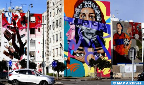 Clôture de la 7ème édition de Jidar-Rabat Street Art Festival
