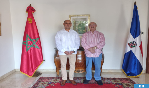 L’ex-président dominicain Mejia rend une visite de courtoisie à l’ambassade du Maroc à Saint-Domingue