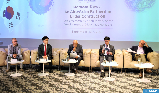 Un panel d’experts met en avant le grand potentiel de développement des relations entre le Maroc et la Corée du Sud