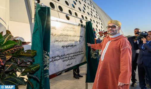 SM le Roi inaugure la nouvelle gare routière de Rabat, une composante fondamentale dans la restructuration de l’entrée sud de la Capitale