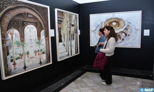 Marrakech : Vernissage de l’exposition photographique “Contempler et écouter l’Alhambra” de l’Espagnol Fernando Manso