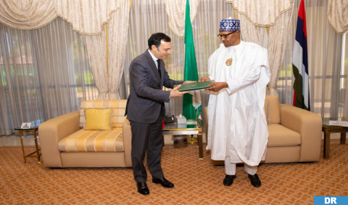 Le président du Nigeria reçoit Younes Sekkouri, porteur d’un message de SM le Roi