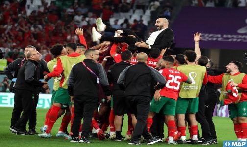 Mondial-2022 : L’Union arabe de football félicite l’équipe nationale marocaine pour sa qualification aux quarts de finale