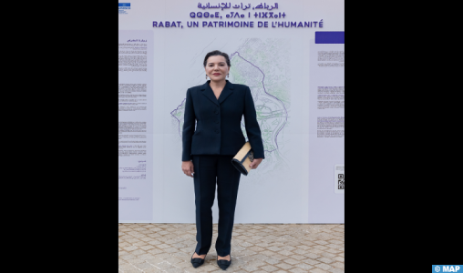 SAR la Princesse Lalla Hasnaa inaugure l’exposition urbaine “Rabat, un patrimoine de l’humanité”