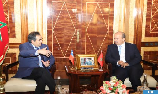 El Sr. Mayara se reúne con el Presidente del Senado de Chile en Rabat