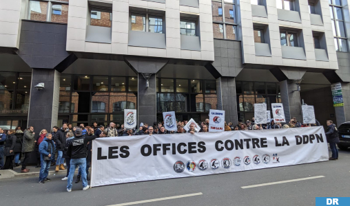 France: Des centaines de policiers manifestent à nouveau contre la réforme de la PJ