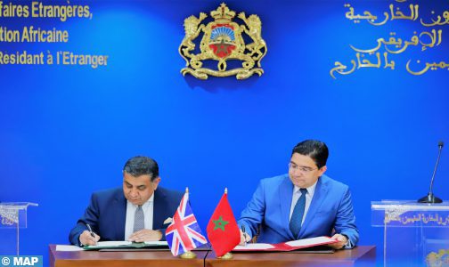 Le Maroc et le Royaume-Uni signent un Cadre stratégique de coopération sur l’action climatique, l’énergie propre et la croissance verte