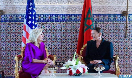 Arrivée au Maroc de la Première Dame des Etats-Unis d’Amérique Jill Biden