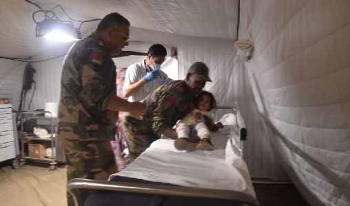 Séisme d’Al Haouz: L’hôpital militaire d’Asni offre ses soins aux blessés