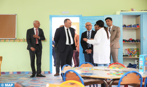 M. Benmoussa visite plusieurs établissements d’enseignement de l’AREF Fès-Meknès