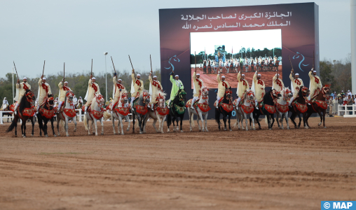 Salon du cheval d’El Jadida: la sorba du Moqaddem Oussama El Assri remporte la 4è étape du Grand Prix SM le Roi Mohammed VI de Tbourida