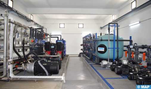 El Guerguarate: Mise en service de la station de dessalement de l’eau de mer