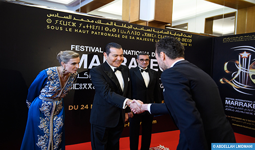 SAR le Prince Moulay Rachid préside un dîner offert par SM le Roi à l’occasion de l’ouverture officielle de la 20è édition du Festival International du Film de Marrakech