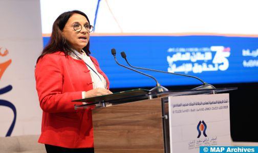 Mme Bouayach plaide pour un engagement renouvelé en faveur de la DUDH et la promotion du rôle des pays du sud dans le cadre des mécanismes multilatéraux