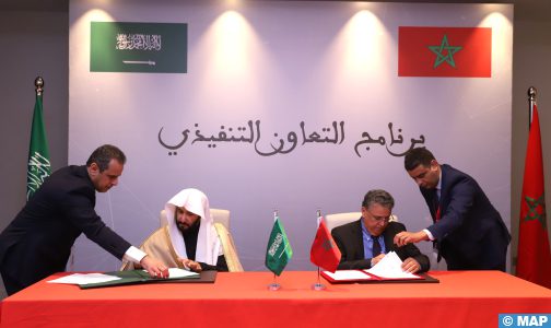 Tanger: Signature d’un programme exécutif de coopération judiciaire entre le Maroc et l’Arabie Saoudite