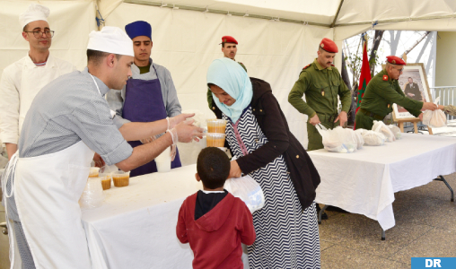 Opération “Iftar Ramadan 1445-2024” : la Garde Royale organise la distribution de 5.000 repas du “Ftour” quotidiennement
