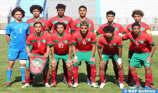 Foot: la sélection marocaine U17 prend part au championnat d’Afrique du Nord, prévu du 16 au 26 avril en Algérie