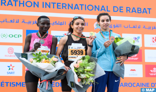 7è Semi-marathon international de Rabat (dames) : La Marocaine Soukaina Atanane sacrée