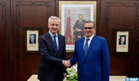 M. Akhannouch s’entretient avec M. Bruno Le Maire de la coopération économique et commerciale maroco-française