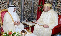 جلالة الملك يستقبل سفير دولة قطر الذي سلم لجلالته رسالة من سمو الشيخ تميم بن حمد آل ثاني