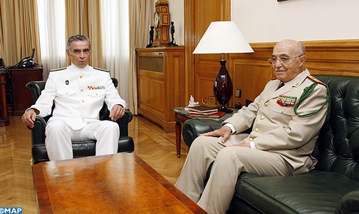 المفتش العام للقوات المسلحة الملكية عبد العزيز بناني في زيارة رسمية لإسبانيا