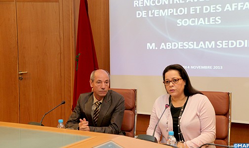 لقاء بالدار البيضاء بين وزير التشغيل والشؤون الاجتماعية ورئيسة الاتحاد العام لمقاولات المغرب لإعطاء دفعة جديدة للحوار الاجتماعي