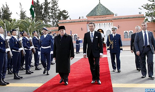 الرئيس الفلسطيني يغادر المغرب