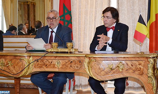 السيد ابن كيران يشدد على أهمية الرقي بالعلاقات الاقتصادية بين المغرب وبلجيكا إلى مستوى علاقاتهما السياسية