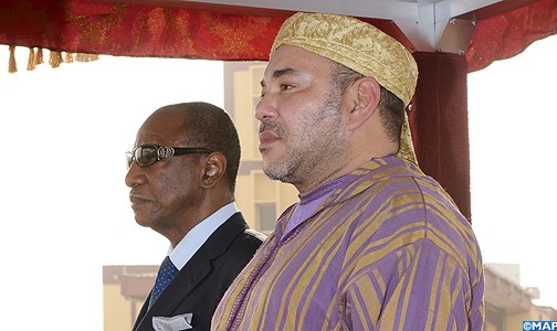 جلالة الملك يحل بكوناكري في زيارة رسمية لغينيا