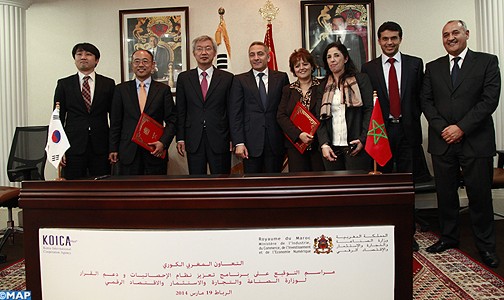 التوقيع على برنامج التعاون المغربي الكوري بشأن تعزيز الإحصائيات بقيمة تفوق 6 ملايين دولار