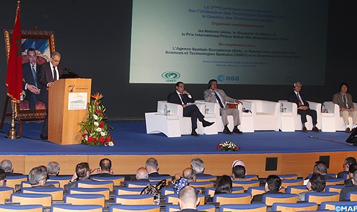 افتتاح لقاء دولي بالصخيرات حول استعمالات تكنولوجيا الفضاء في تدبير الموارد المائية