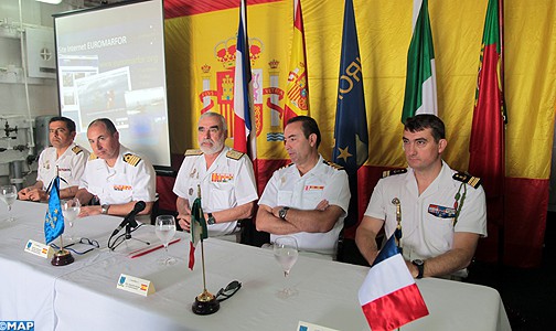 المغرب شريك متميز للقوة الأوروبية البحرية لأمن حوض المتوسط (الأميرال سانتياغو بينيرو)