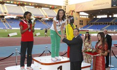 الدورة ال19 للبطولة الإفريقية لألعاب القوى للكبار : العداءة غزلان سيبا تهدي المغرب أول ميدالية ذهبية في مسابقة القفز العلوي 1,80 م