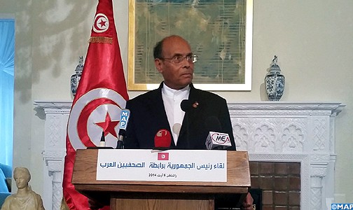 منصف المرزوقي يقدم ترشحه للانتخابات الرئاسية التونسية المقبلة