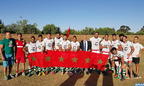 تصفيات أولمبياد 2016: المنتخب المغربي للريكبي السباعي يحتل مركزا ثالثا مشرفا في الدوري الدولي الإفريقي بجوهانسبورغ