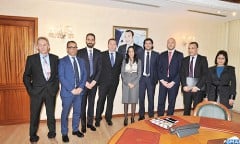 العلاقات المغربية- الإيطالية والقضية الوطنية في صلب مباحثات السيدة بوعيدة مع وفد من حركة خمس نجوم الإيطالية